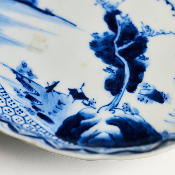 Sometsuke Mt. Fuji Plate
